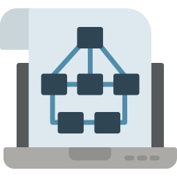 Data modelling icon