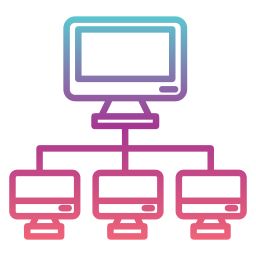 redes de computadores Ícone