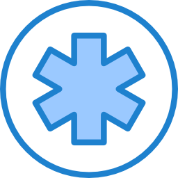 Medical sign icon