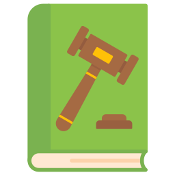 Law book icon