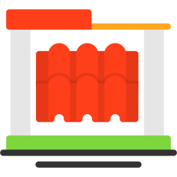 toiture Icône