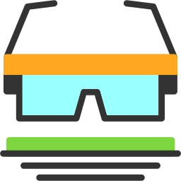 Safety googles icon