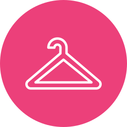 Clothes hanger icon