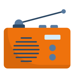 Radio box icon