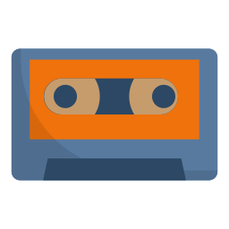 Audio tape icon