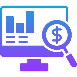 analyse commerciale Icône