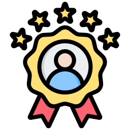 Customer loyalty icon