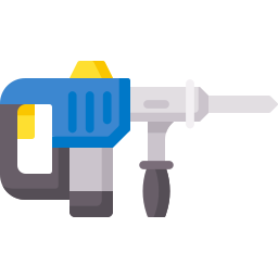 Demolition hammer icon