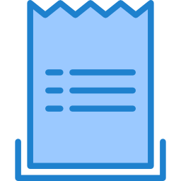 Receipt icon