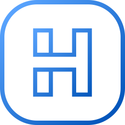 Letter h icon