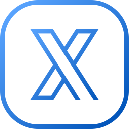 Letter x icon