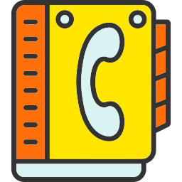 Contact book icon