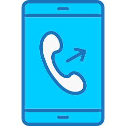 Outgoing call icon