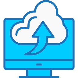 Cloud computing icon