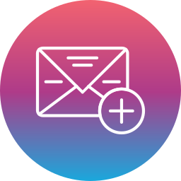 e-mail hinzufügen icon