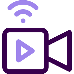 transmissão de vídeo Ícone