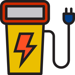 Electric station icon