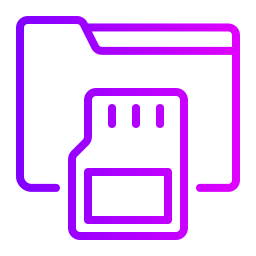 Sd card icon