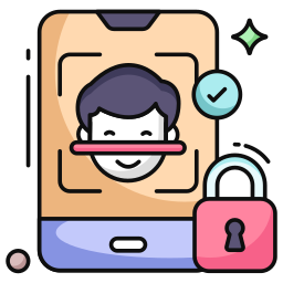 Face recognition icon