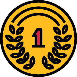 medalha de ouro Ícone