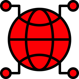 globales netzwerk icon