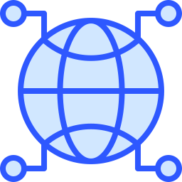 Global network icon