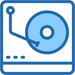 Vinyl player icon