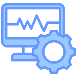 sistema de monitoramento Ícone