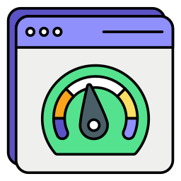 Web speed icon