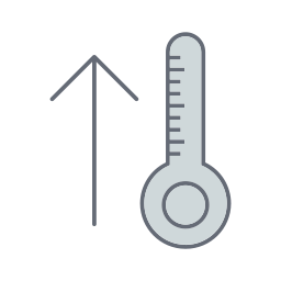 Высокая температура иконка