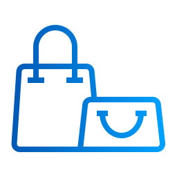 Shopping bag icon