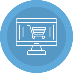 Shop cart icon