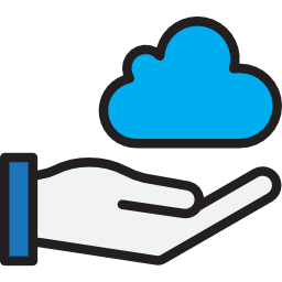 Cloud computing icon