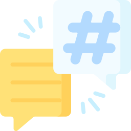 hashtags Ícone