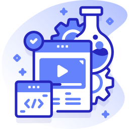 Video learning icon