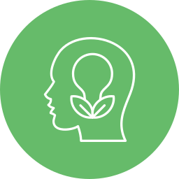 Think green icon