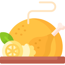 Roasted turkey icon