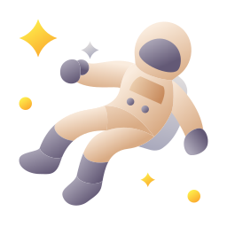 astronautas Ícone