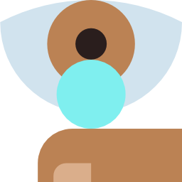 Contact lens icon