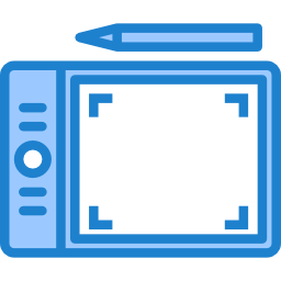 tablet gráfico Ícone