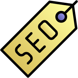 etiqueta de seo Ícone