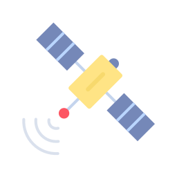 satellite spaziale icona