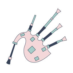 Bagpipes icon