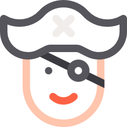 pirata Ícone