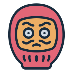 daruma Ícone