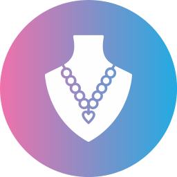 Pearl necklace icon