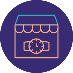 Watch shop icon