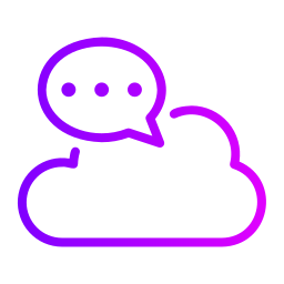 Cloud computing icon