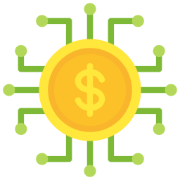 Digital money icon