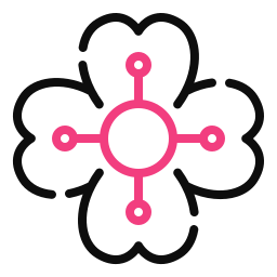 Cherry blossom icon